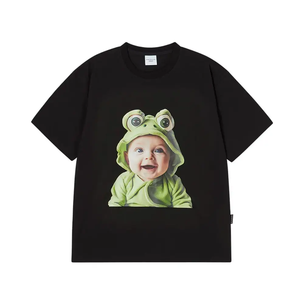 Tシャツ・カットソー ACME DE LA VIE BABY FACE CAT HUG GIRL SHORT SLEEVE 4BUK075 acme de la vie