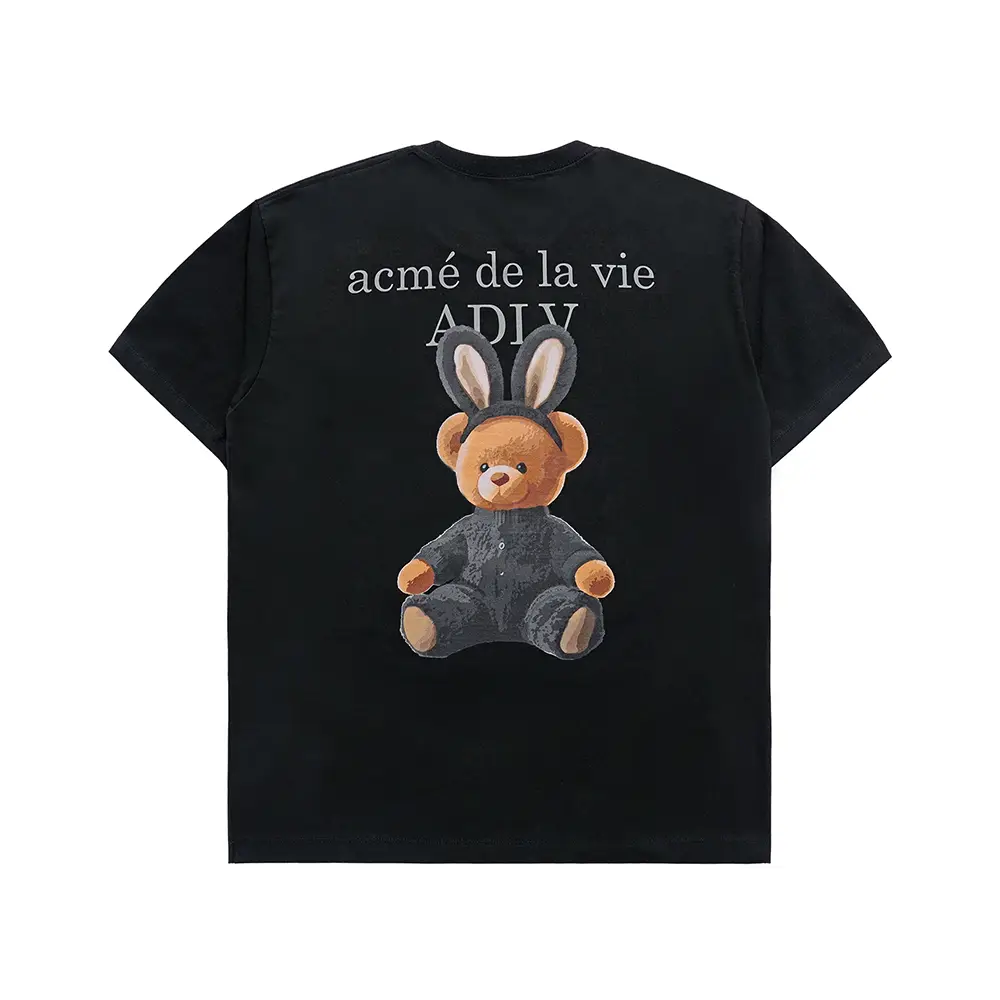 ☆関税込☆ACME DE LA VIE★FUZZY RABBIT SHORT SLEEVE T-SHIRT 5f0e3ee604281887145031541a394c