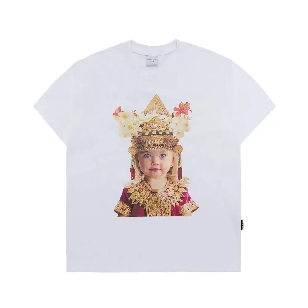 ●Mardi Mercredi●UNISEX TSHIRT DDANJI NECKLACE_IVORY ○Mardi Mercredi○UNISEX TSHIRT DDANJI NECKLACE_IVORY TSHIRT