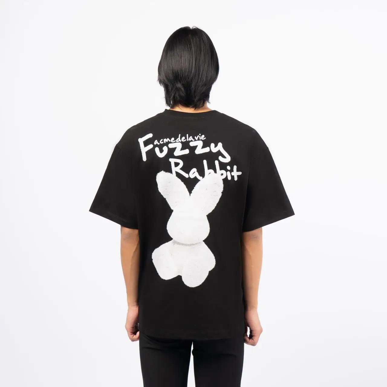 24FW HOSHI X ADLV タイガースケッチ 半袖Tシャツ ブラック
