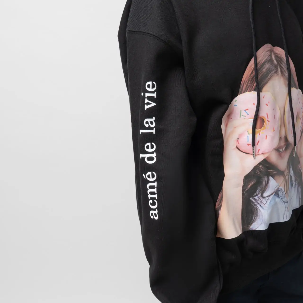 acmé de la vie Girl Baby Face Donuts Hoodie Black – voilà.id acmé de la vie Girl Baby Face Donuts Hoodie Black – voilà.id