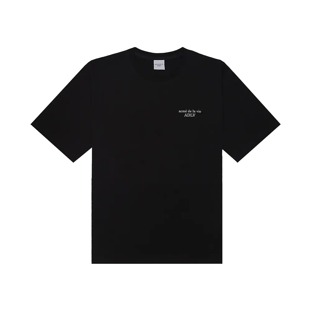 acmé de la vie Basic Logo Season2 T-Shirt Black – voilà.id