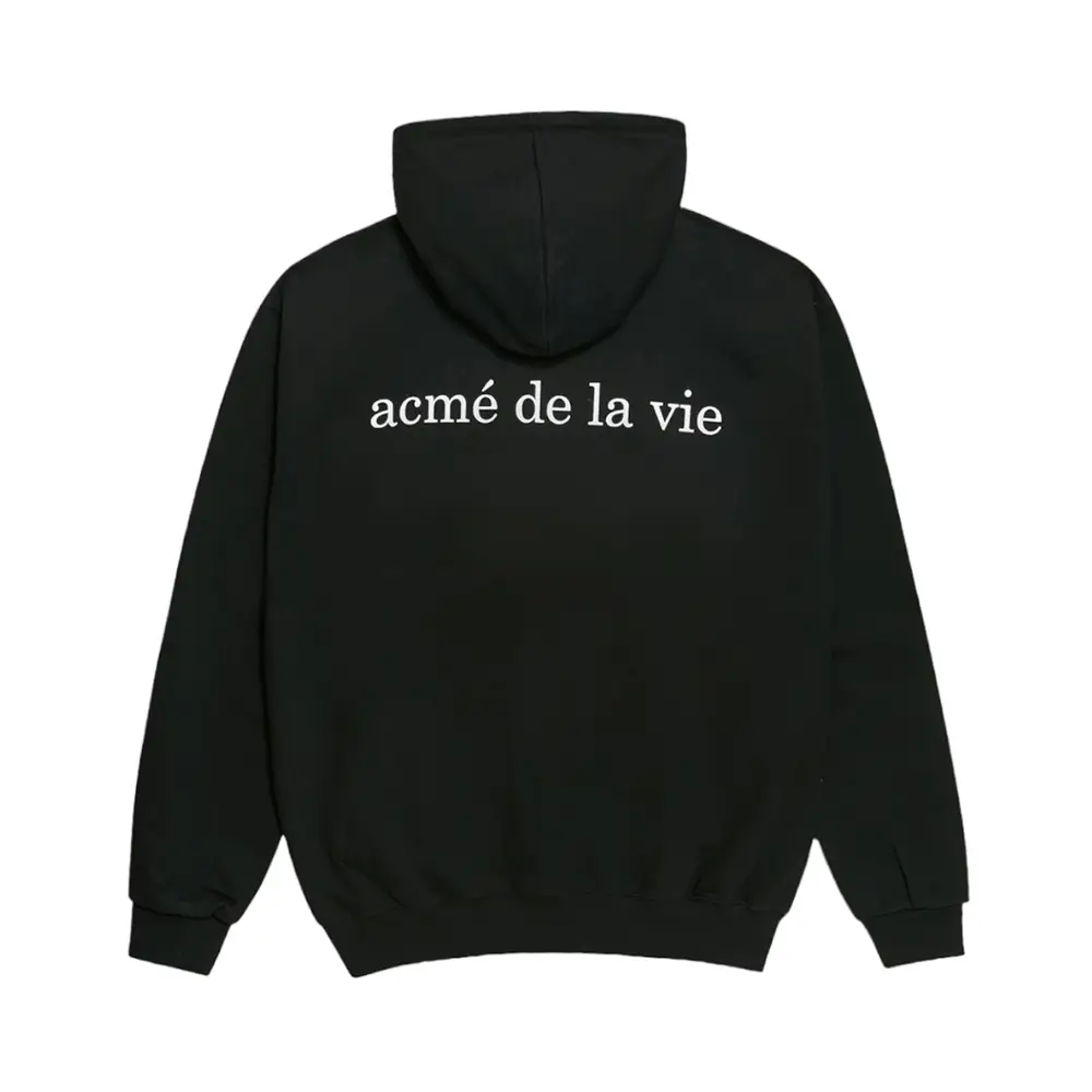 acmé de la vie Baby Face Snow Hoodie Black – voilà.id