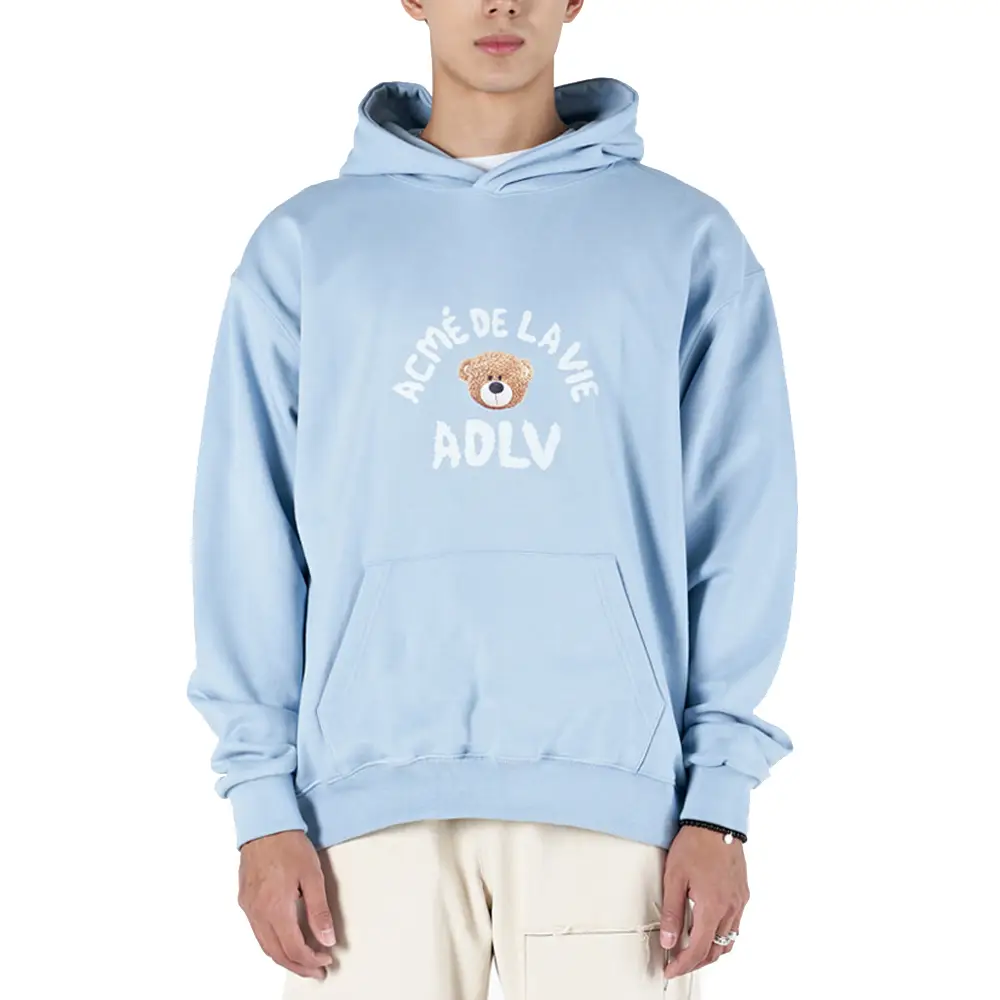acmé de la vie：FUZZY BEAR HOODIE acme de la vie