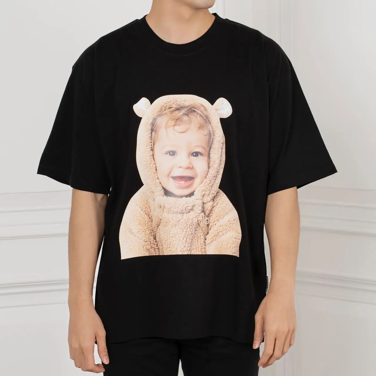 BABYL - BABYL 出演 AfterShock2019 Tシャツ Bear Toddler Boys Chenille Bear Graphic T Shirt