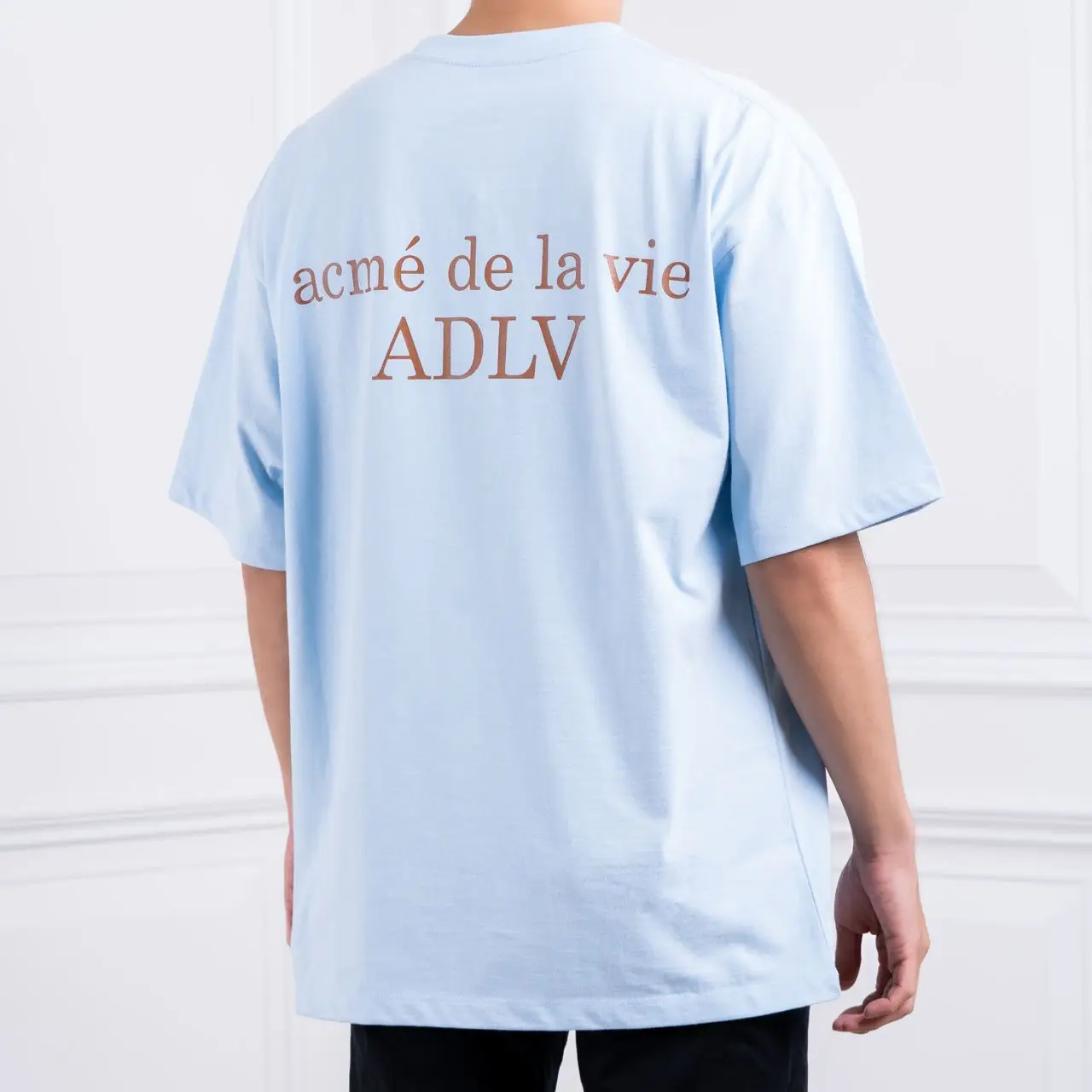 acmé de la vie Basic Logo Season2 T-Shirt Blue – voilà.id