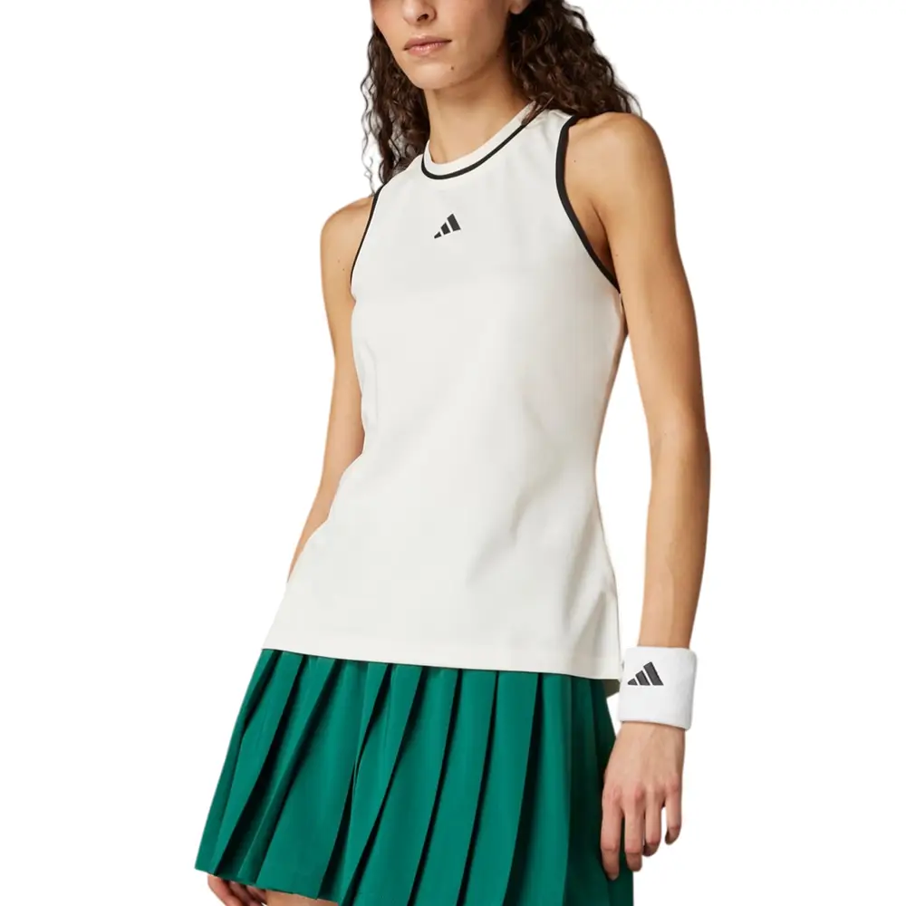 Adidas Heritage Tennis Classic Tank Top Chalk White – voilà.id