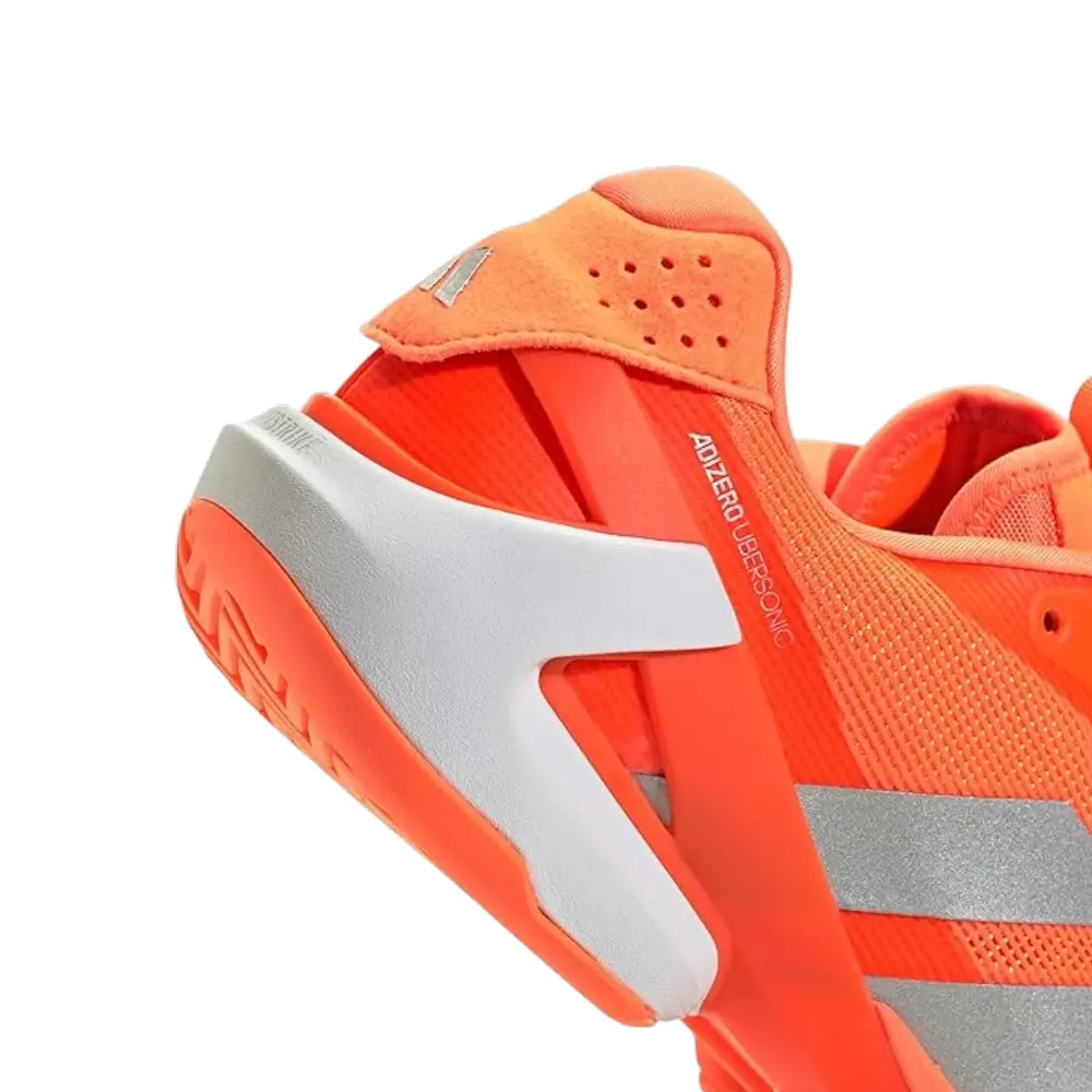 Adidas Adizero Ubersonic 5 Tennis Shoes Lucid Orange / Silver