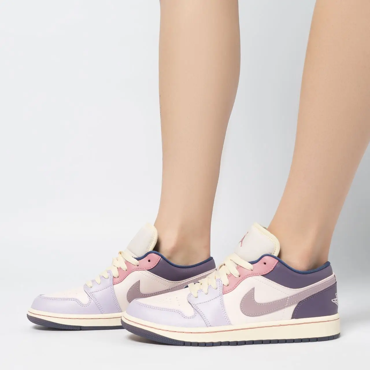 Air Jordan 1 Low Pastel Pink Purple Women – voilà.id