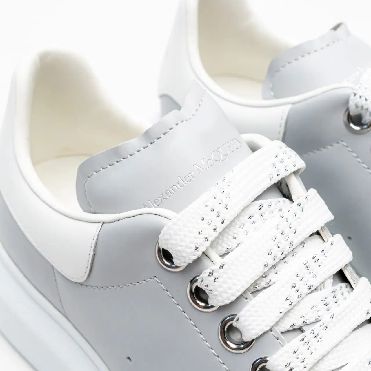 Alexander McQueen Oversized Low Top Sneakers Calfskin