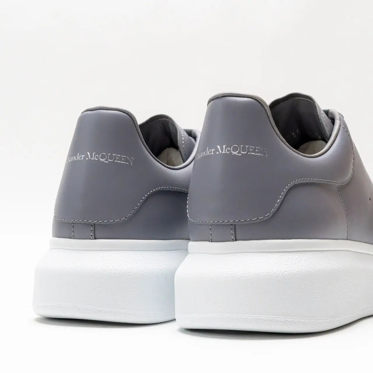 Alexander McQueen Oversized Low Top Sneakers Calfskin