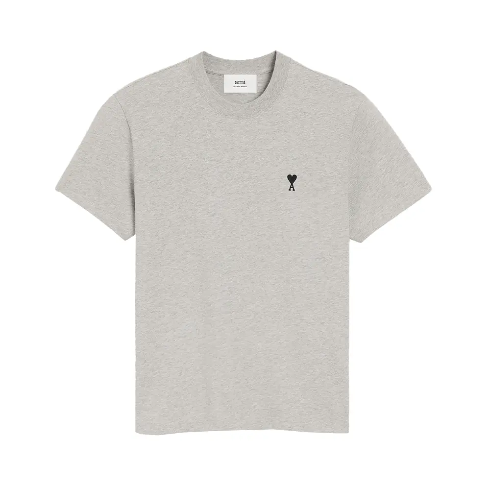 AMI Paris Red Ami De Coeur Boxy Fit T-Shirt Grey – voilà.id AMI Paris Red Ami De Coeur Boxy Fit T-Shirt Grey – voilà.id