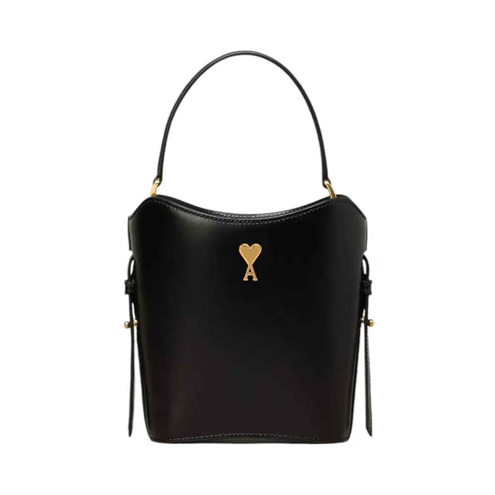 ショルダーバッグ・ポシェット Ami Paris Leather Bucket Bg VIP価格SALE☆Ami☆Paris バゲットバッグ ショルダーバッグ