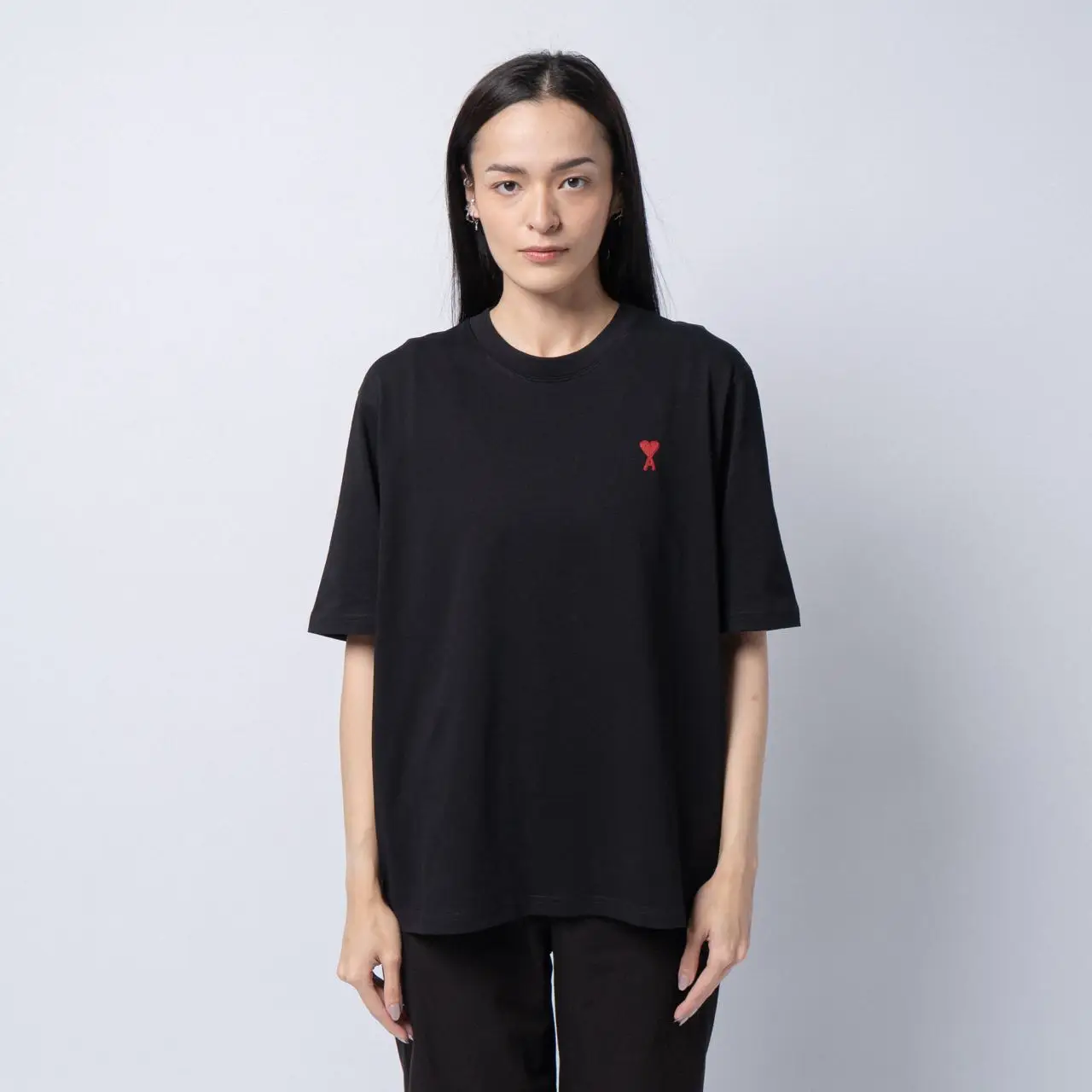 amiparis コレクション AMI DE COEUR パッチ Tシャツ xxs amiparis AMI