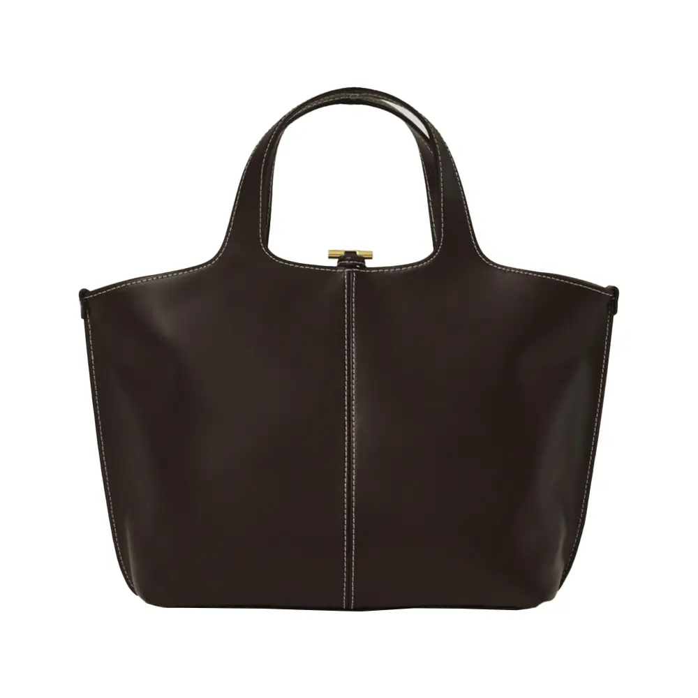 Atelier de LUMEN Nadel Zip Tote Bag Tawny Brown – voilà.id