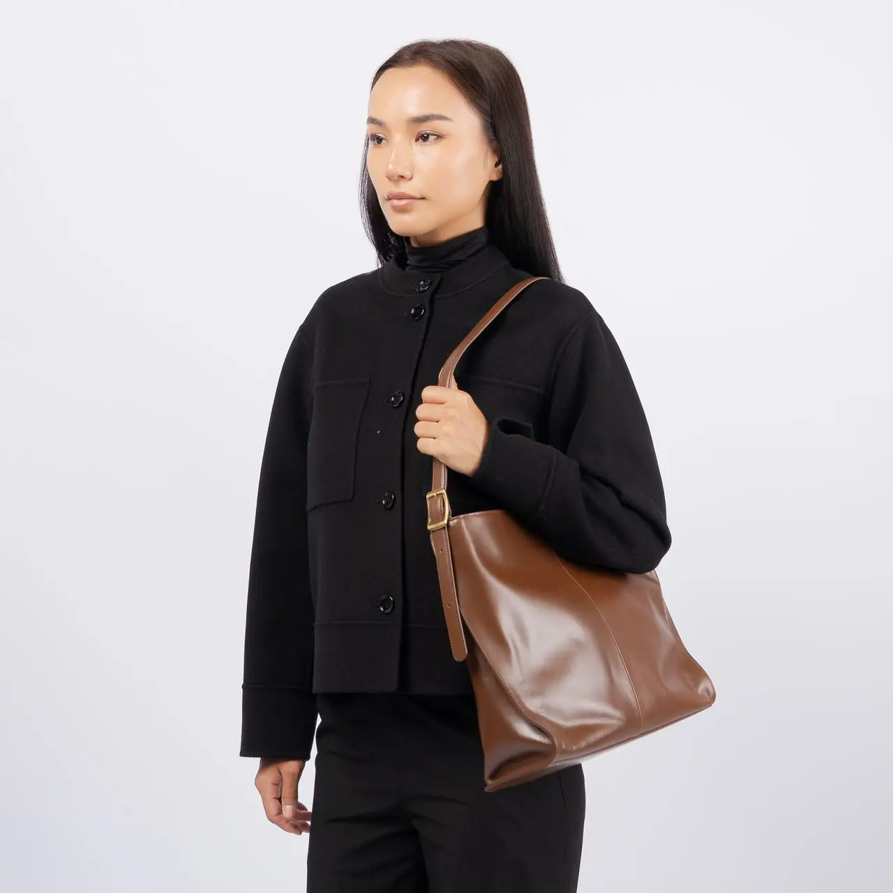 ショルダーバッグ・ポシェット ARETE BAG (OAK BROWN) Atelier de LUMEN】Arete Bag☆韓国で大人気☆ (LUMEN
