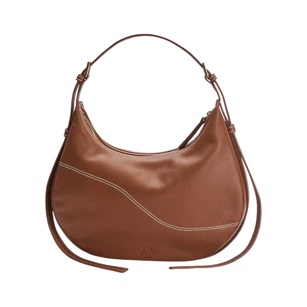 Marge Sherwood Hobo Shoulder Bag Washed Brown – voilà.id