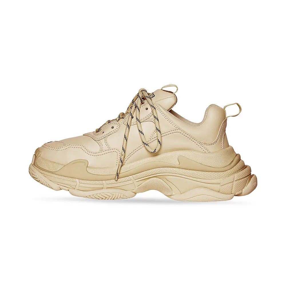 Balenciaga triple s beige femme sale