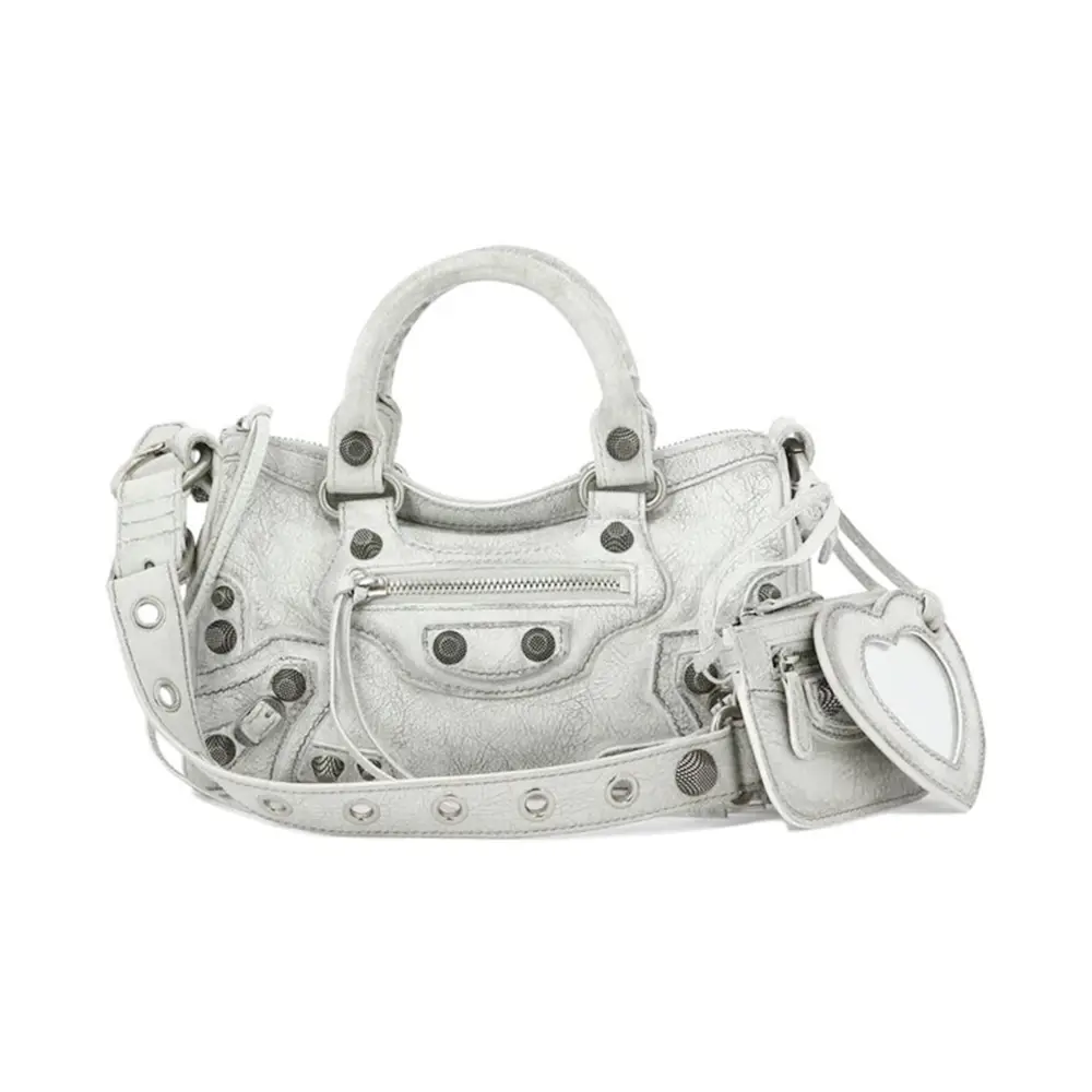 Balenciaga white mini city hotsell