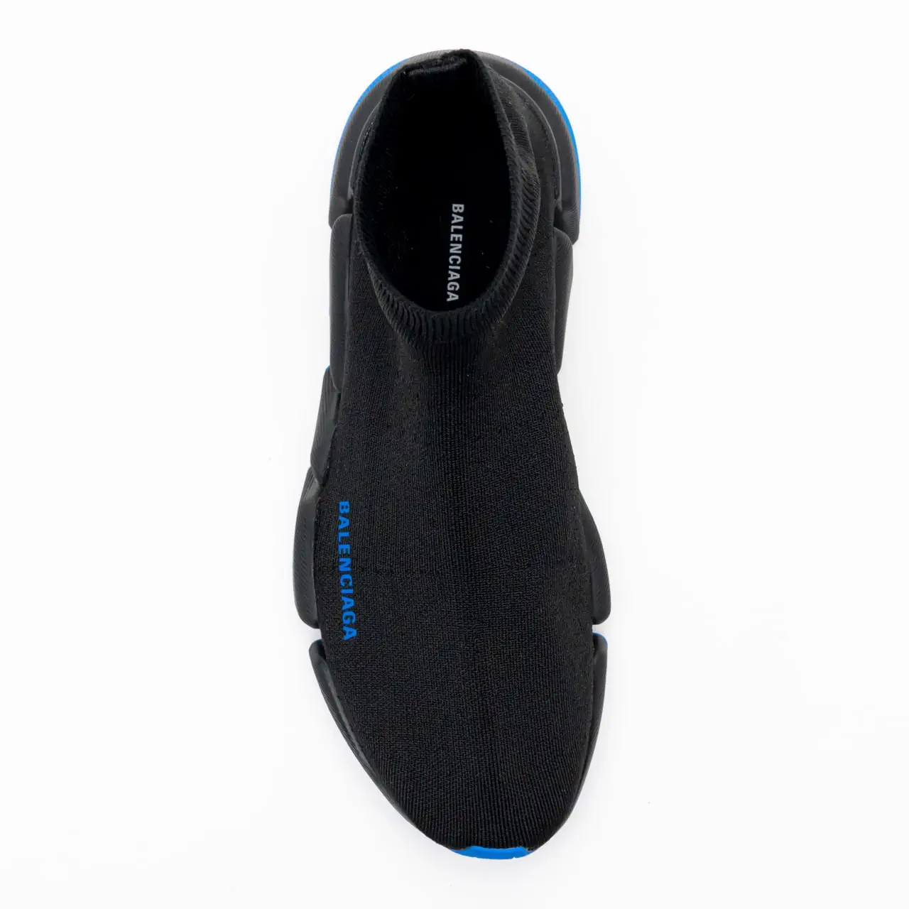 Balenciaga Speed 2.0 Sneakers Black Blue Men – voilà.id