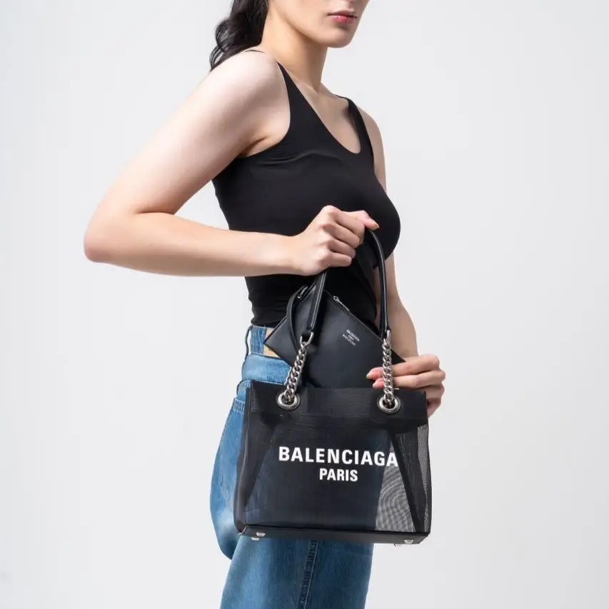 Balenciaga Duty Free Small Tote Bag in Black – voilà.id