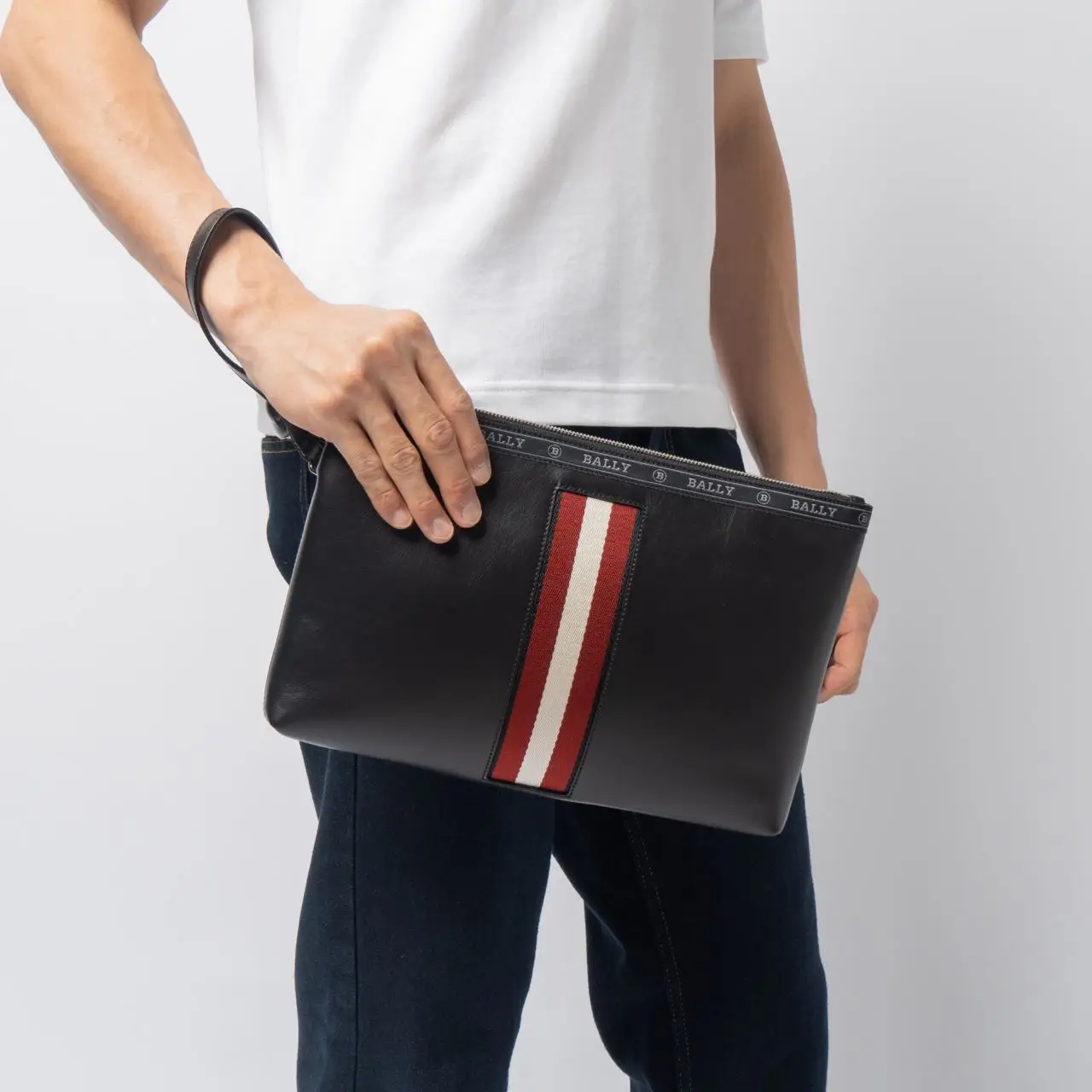 Bally mens clutch bags best sale