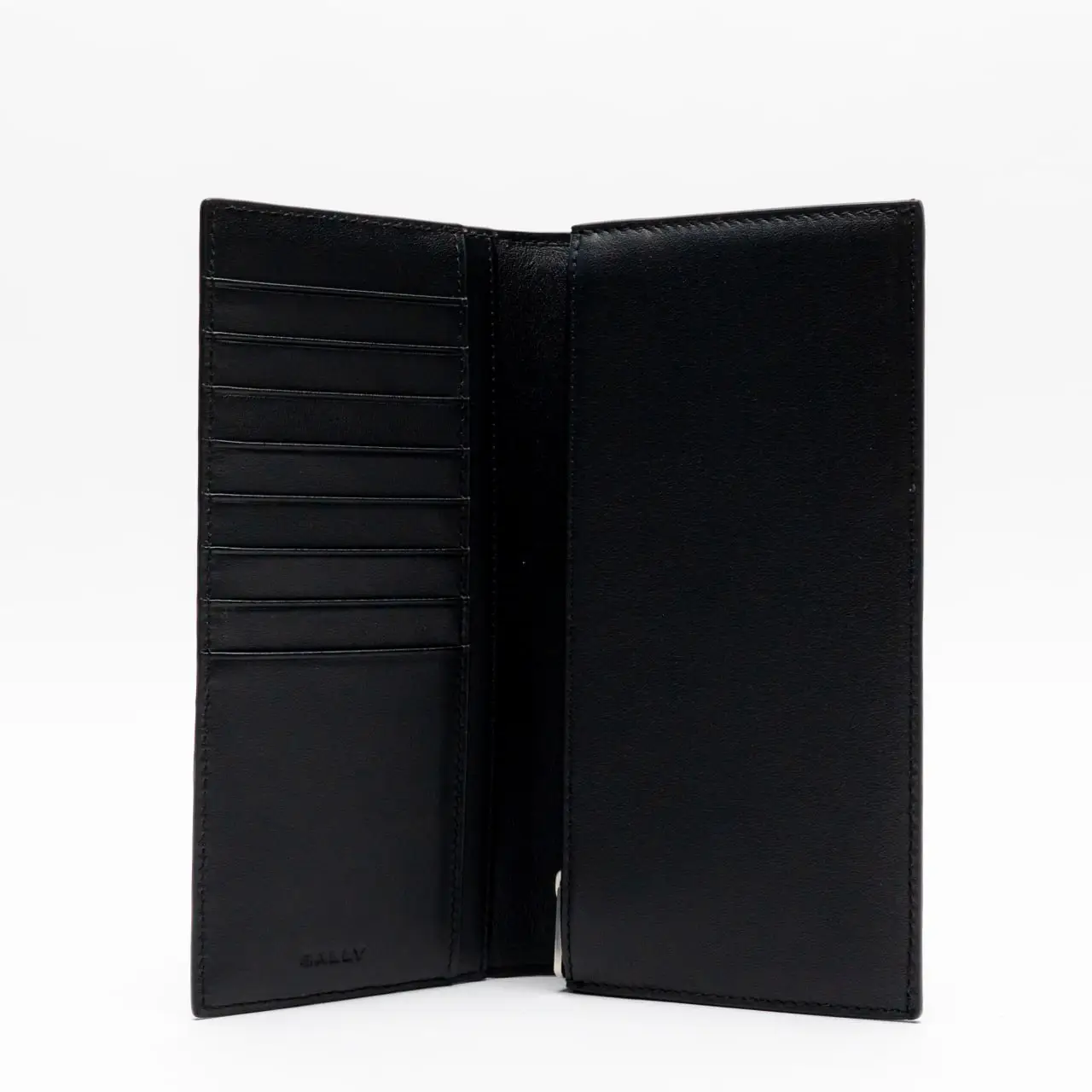 Bally Mythos Continental Zipper Wallet Black Red – voilà.id
