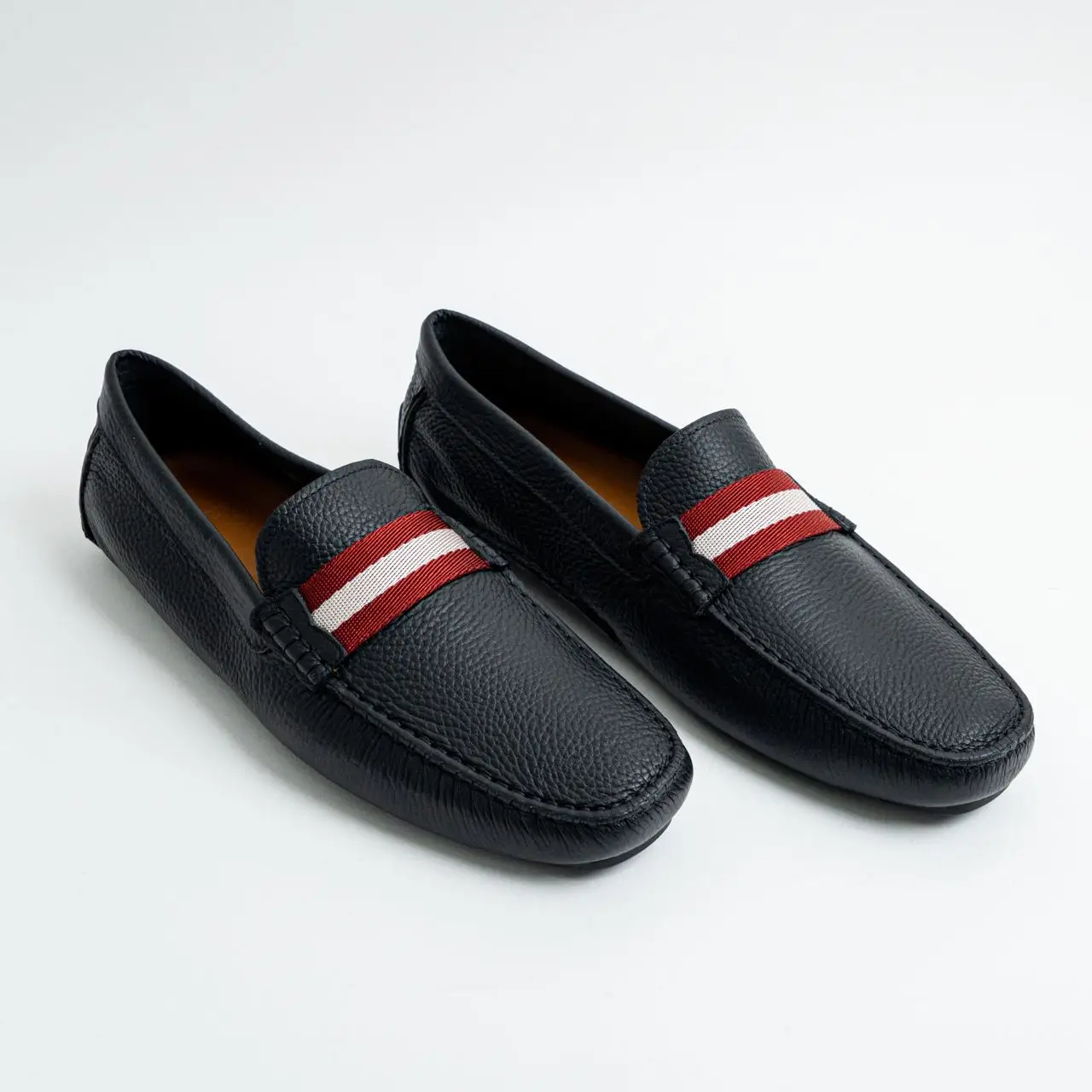 Bally slip on loafers on sale