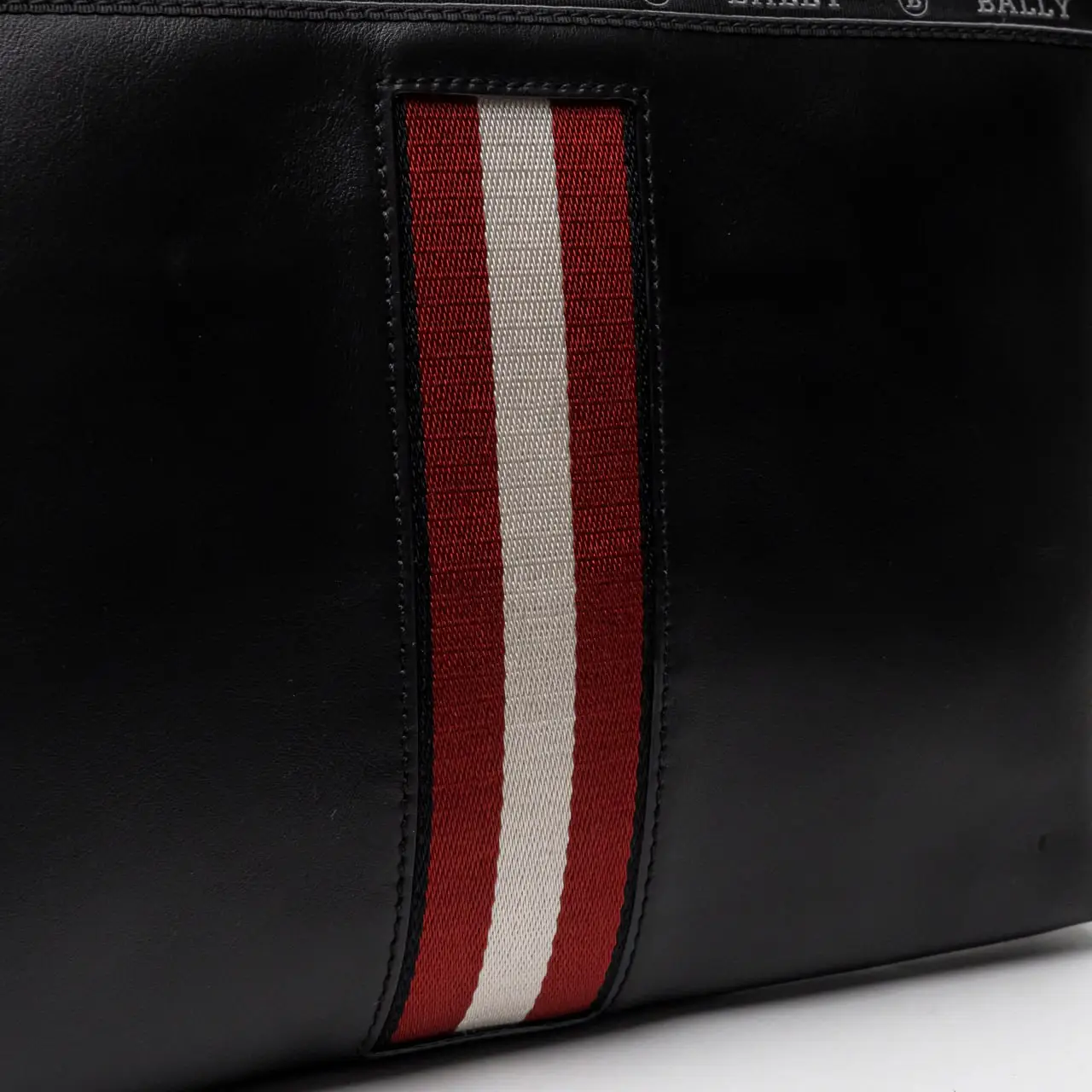 Bally men's leather clutch bag hotsell