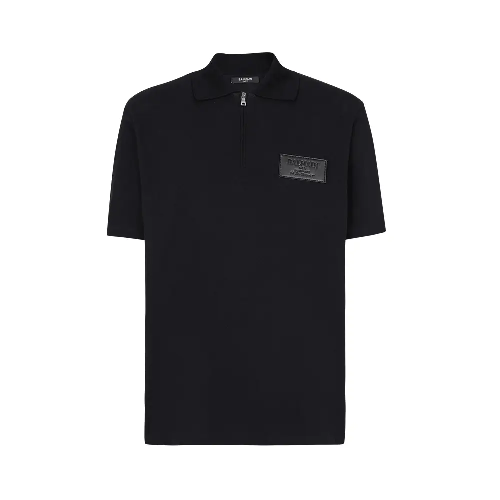 Burberry Archival Duck Graphic and Logo Cotton Polo Shirt