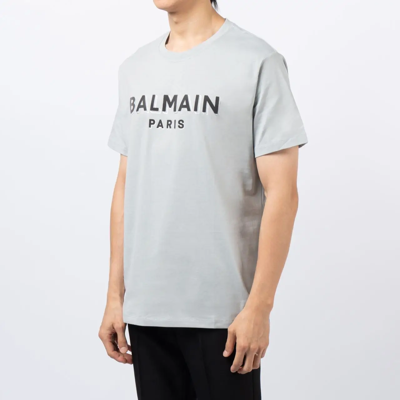 【美品】BALMAIN スクリブル クロップド Tシャツ 美品】BALMAIN スクリブル クロップド Tシャツオンライン