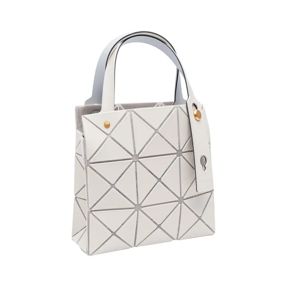 Bao Bao Issey Miyake Carat Small Handbag Beige – voilà.id