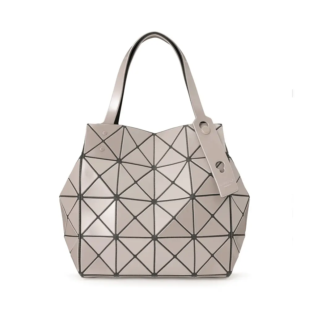 Bao Bao Issey Miyake Carat Handbag Gunmetal – voilà.id