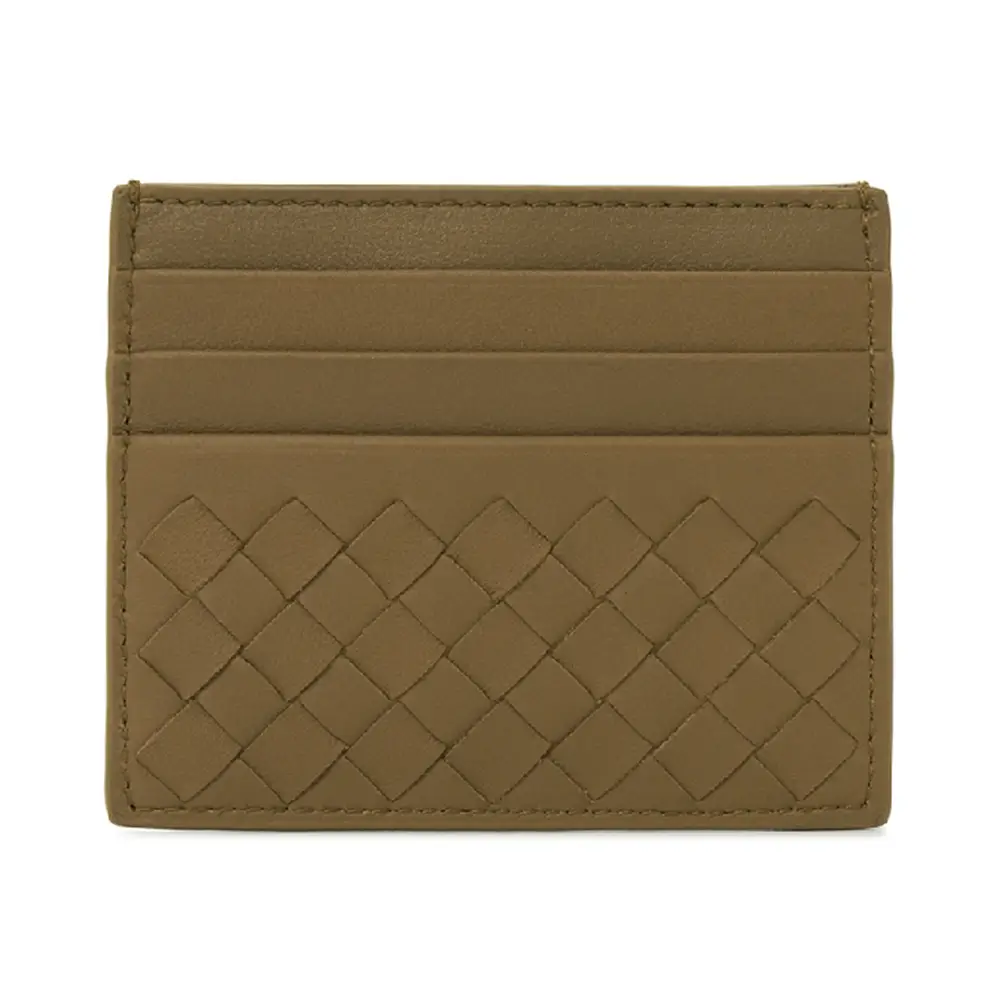 ★BOTTEGA VENETA★ Intrecciato Card Holder Light Grey 162150 Gray Intrecciato leather cardholder | BOTTEGA VENETA | NET-A