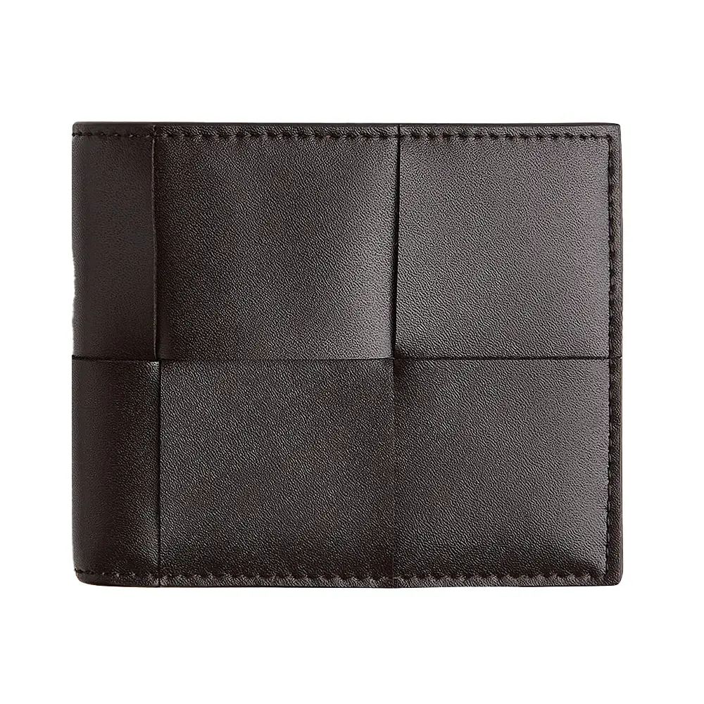 【関税＆送料込み】Bottega Veneta Intrecciato Bi-Fold Walle Bottega Veneta® Men's Intrecciato Bi-Fold Wallet With Coin