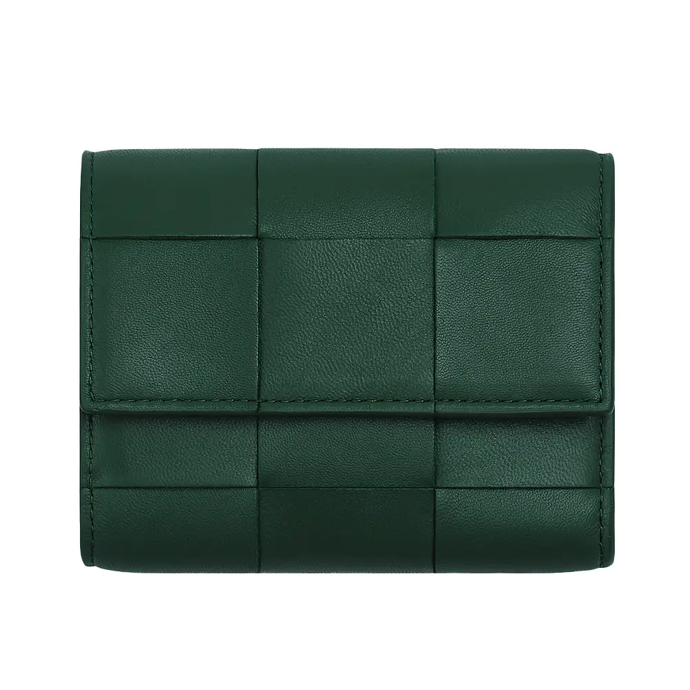 【BOTTEGA VENETA】CASSETTE WALLET Bottega Veneta® Women's Cassette Zip Around Wallet in Madder