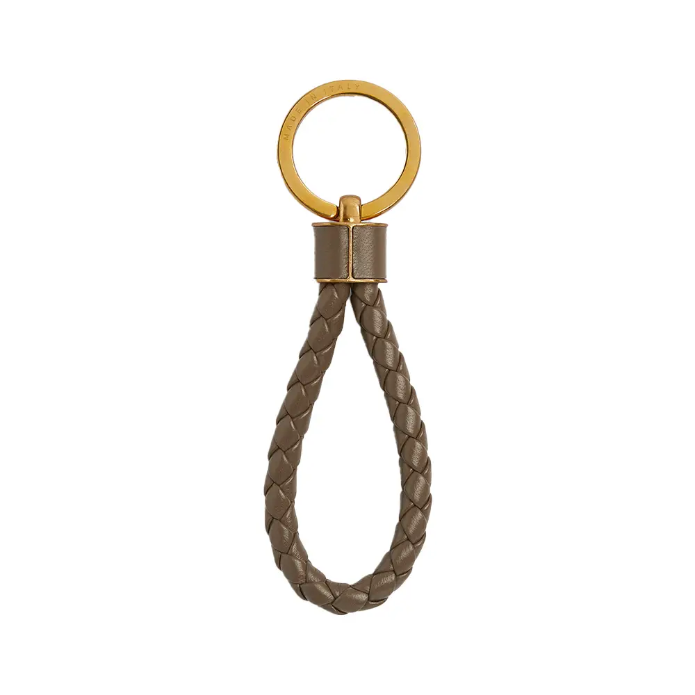 ★BOTTEGA VENETA★ Intrecciato Napa Keyring Fondant 113539V3 Bottega Veneta® Men's Intreccio Key Ring in Fondant. Shop