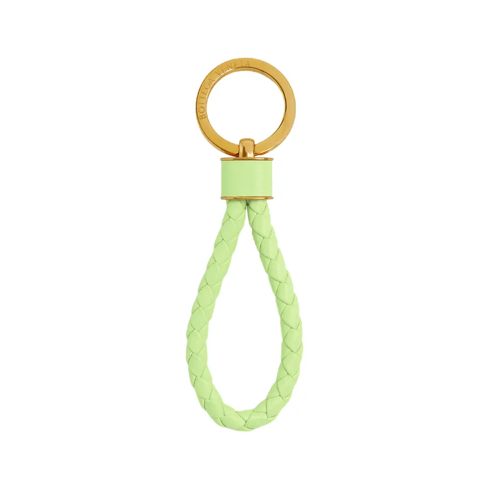 【極美品】BOTTEGA VENETA TAB KEY RING Bottega Veneta Black Tab Key Ring | ssense | REVERSIBLE