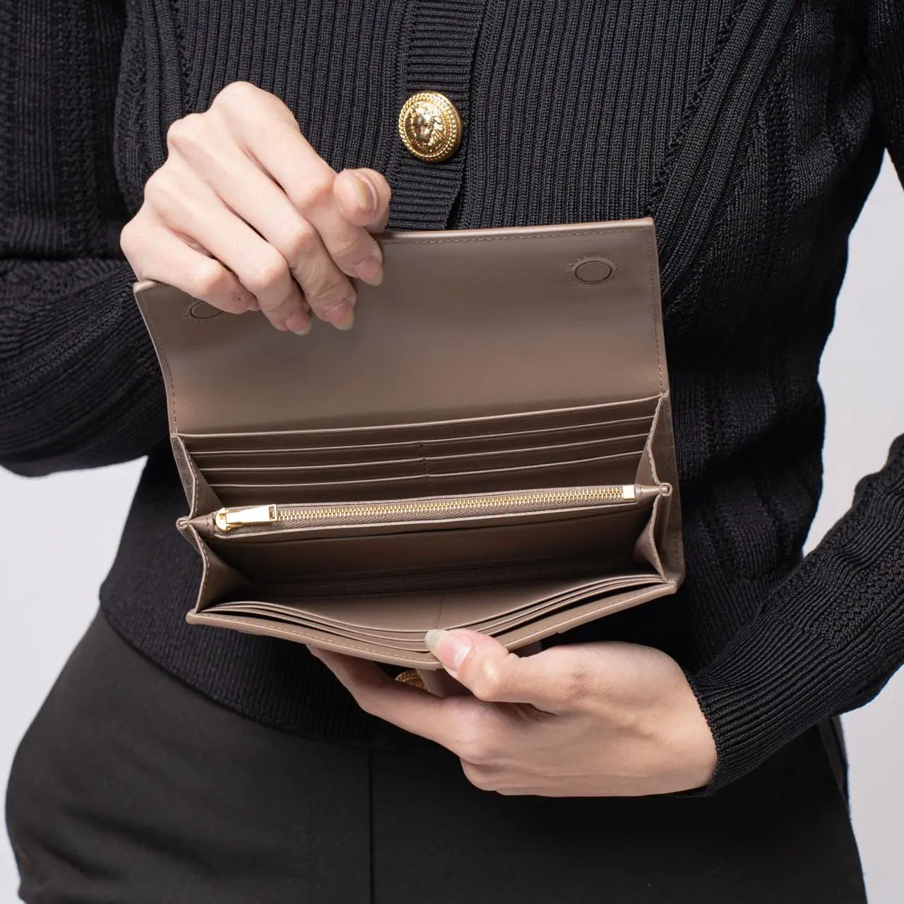 【BOTTEGA VENETA】CASSETTE LARGE FLAP WALLET Bottega Veneta Cassette Large Flap Wallet | Neiman Marcus