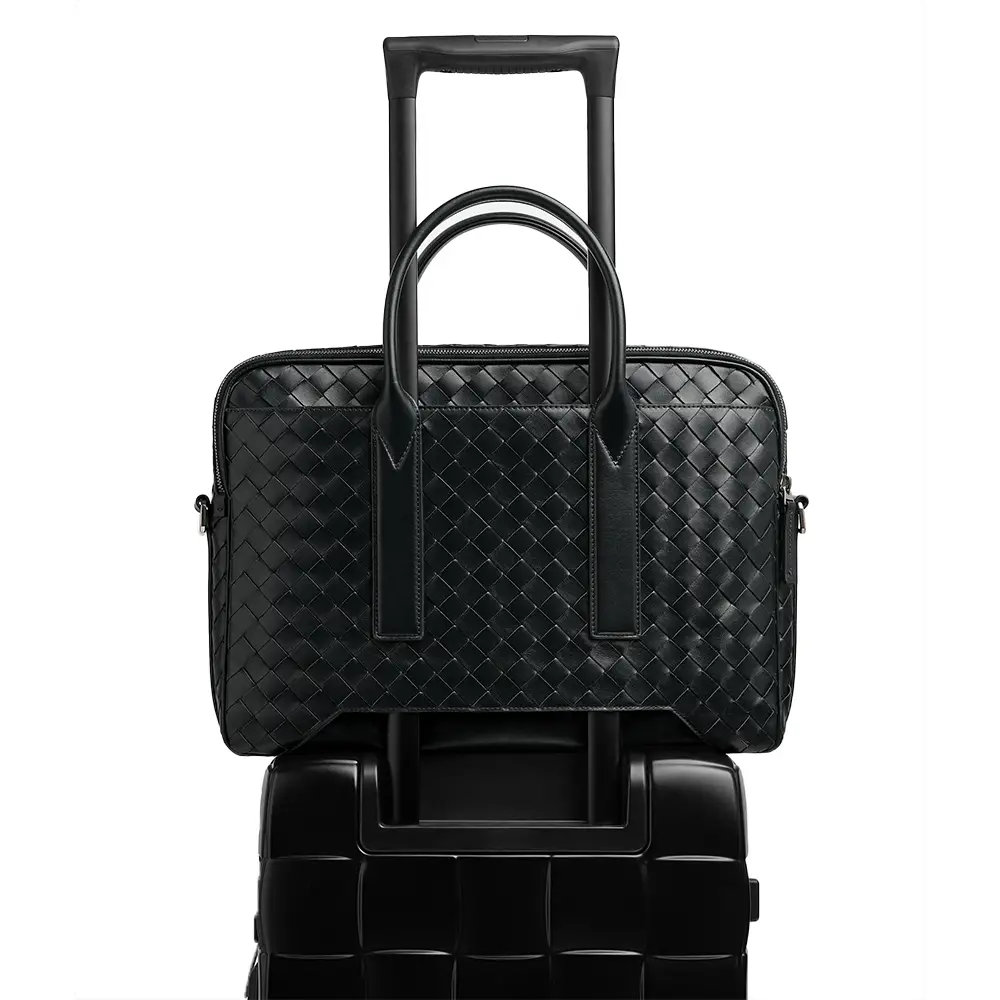 Bottega Veneta Large Getaway Briefcases Black – voilà.id