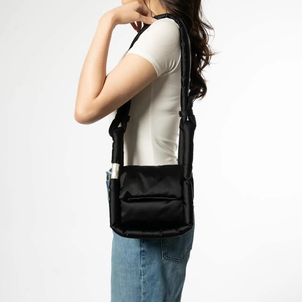 Boyy Wonton 20 Nylon Handbag Black – voilà.id