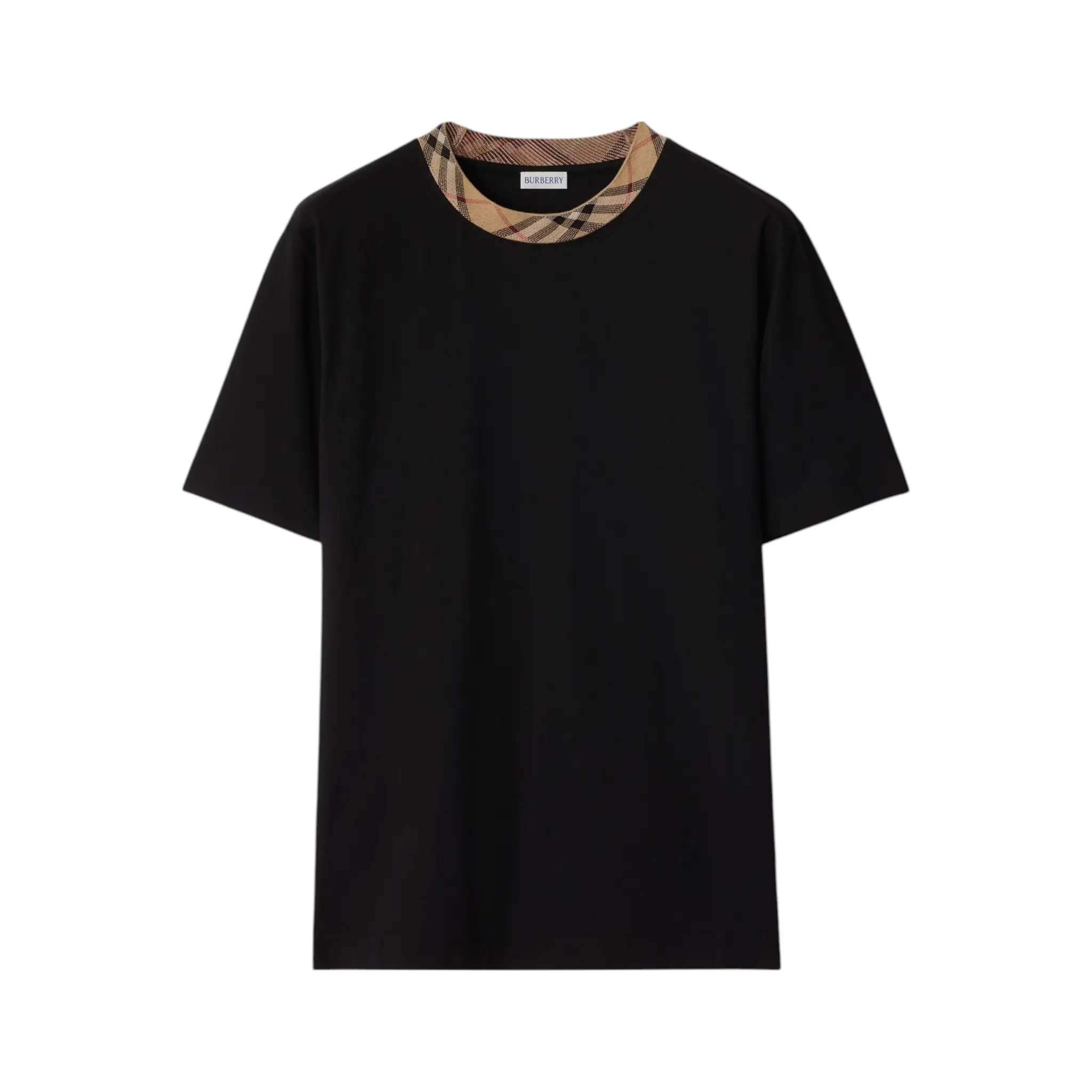 【関税・送料込み】BURBERRY T-SHIRTS Burberry logo-print Cotton T-shirt | Black | FARFETCH