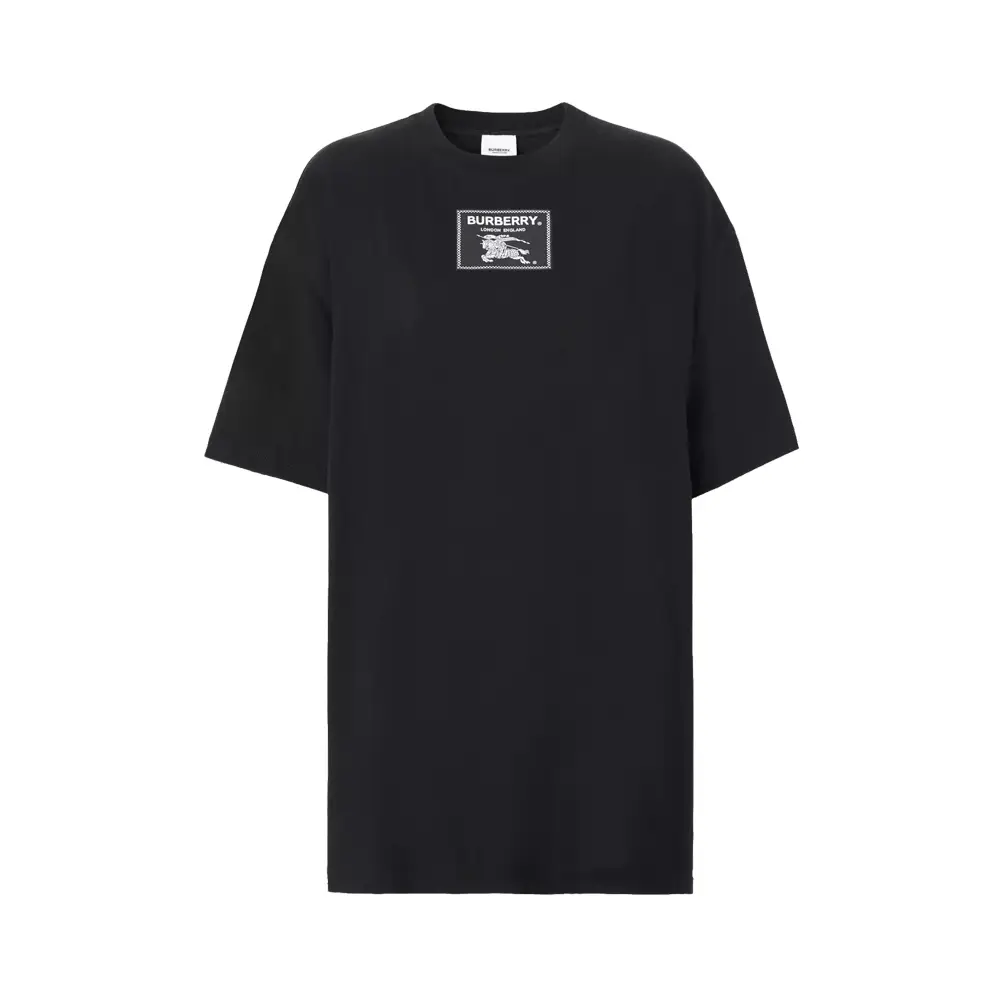 Burberry Prorsum Label Cotton T-Shirt Black – voilà.id