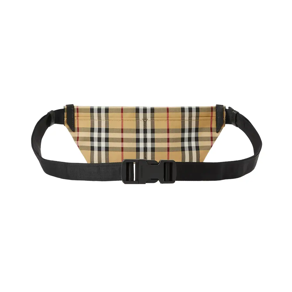 Burberry Check Stevie Belt Bag Archive Beige – voilà.id