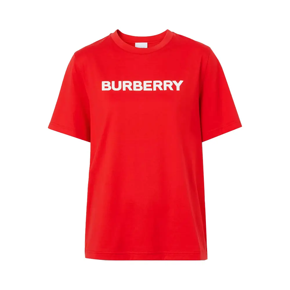 Men red burberry shirt online