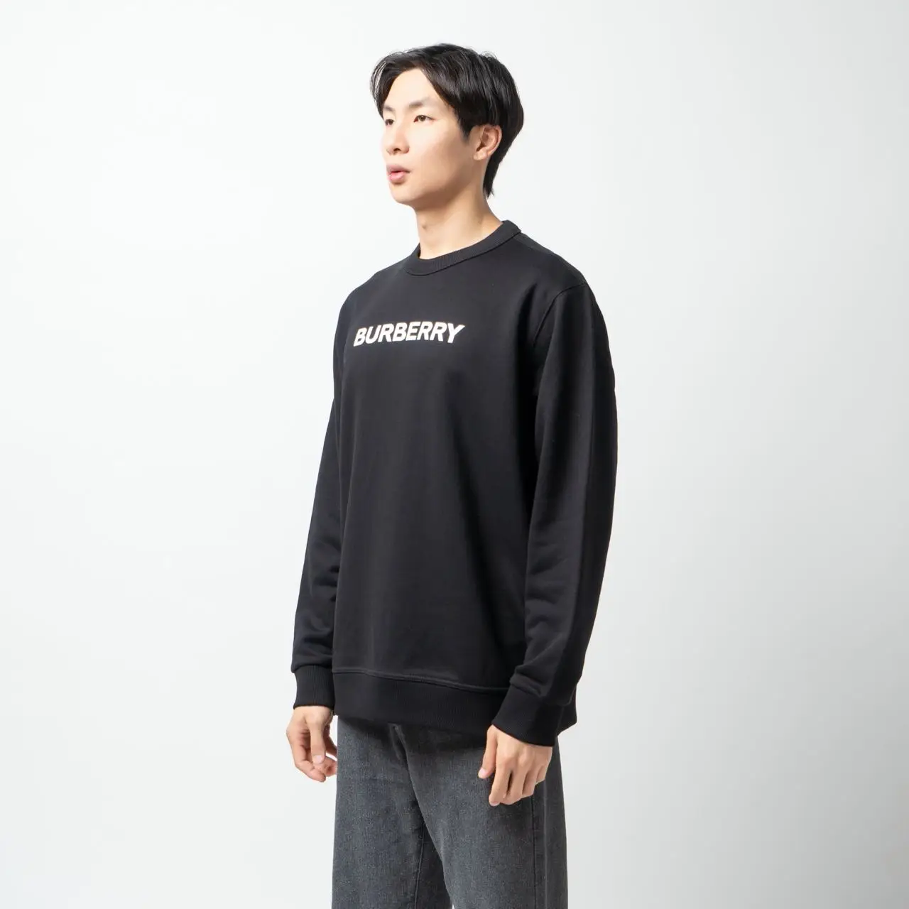 【関税&送料込】Burberry Dark Brown Cotton Blend Sweatshirt P00601735.jpg