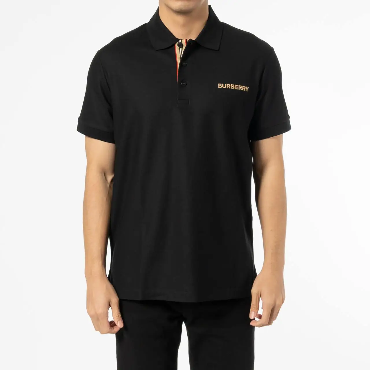 Burberry Hartford deals Polo Shirt Black L