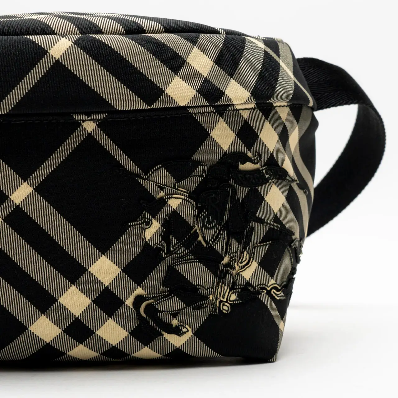 ショルダーバッグ Burberry Embroidered Fabric Check Belt Bag Burberry Check Canvas Belt Bag ○ Labellov ○ Buy and Sell