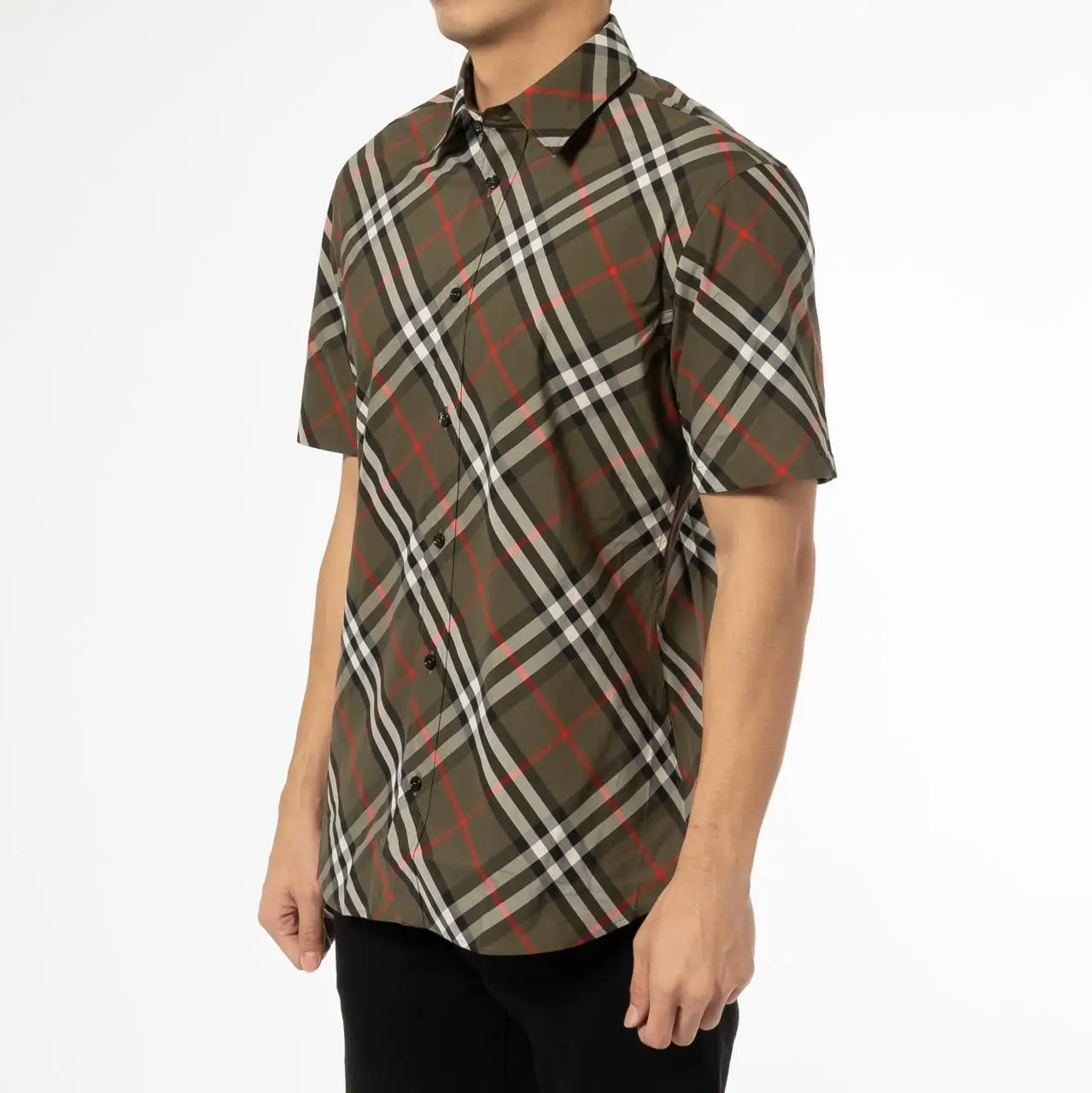 Burberry short sleeve shirt mens online