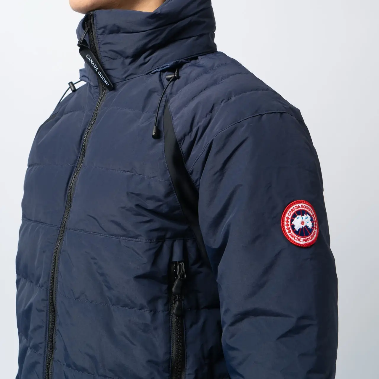Canada Goose HyBridge Base Down Jacket Atlantic Navy Blue